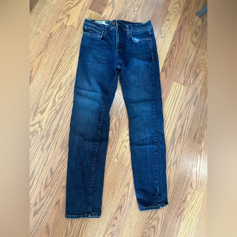 Marine Layer Dark Wash Men’s Straight Jeans 32x30 original slim